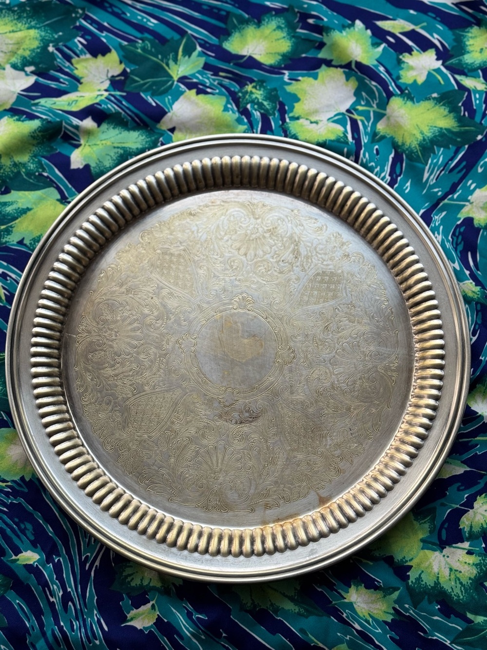 ✨Vintage Brass Platter - Morton - Parker Marlboro Plate✨